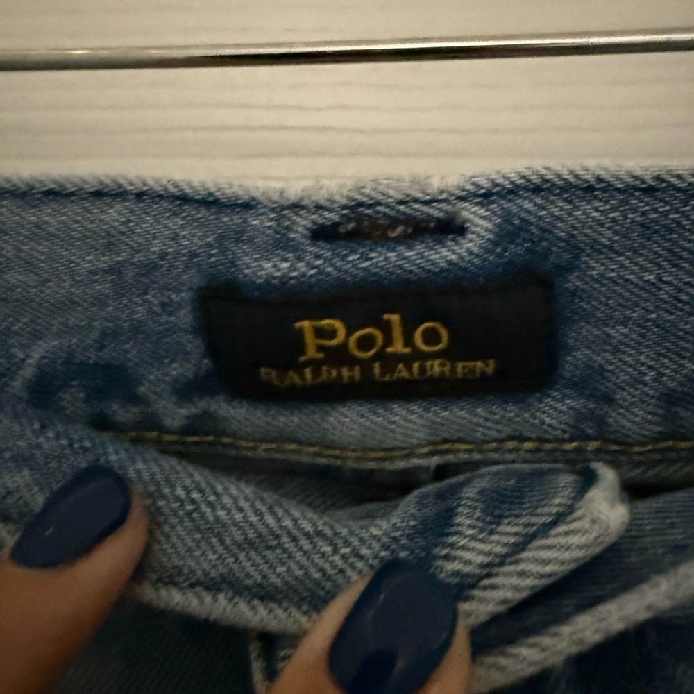 Ralph Lauren Light Blue Distressed Jeans - Picture 4 of 8
